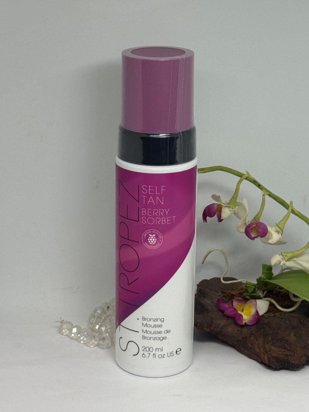 St Tropez Self Tan Berry Sorbet Bronzing Mousse - 6.7 fl oz/200 ml- New - Sealed